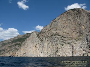 Крым. Фото. Мыс Айя. «Ушаковская стенка» и урочище Аязьма.