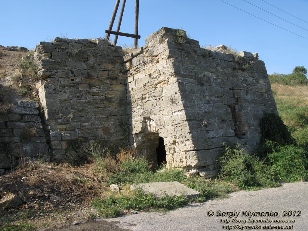 Крым, Керчь. Фото. Крепость Ени-Кале. Северо-восточный бастион.
