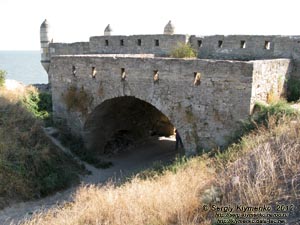 Крым, Керчь. Фото. Крепость Ени-Кале. Черноморские ворота, вид изнутри крепости.