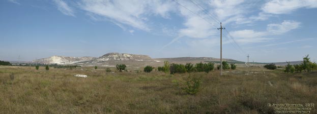 Крым. Фото. Белая Скала. Панорама ~90°.