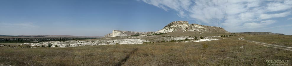 Крым. Фото. Белая Скала. Панорама ~150°.