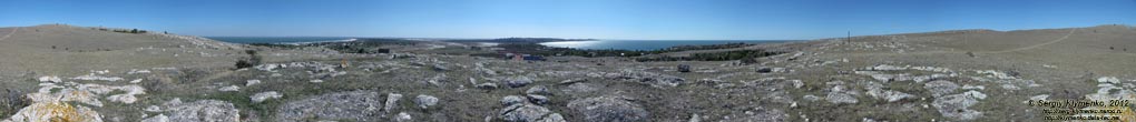Крым. Фото. Мыс Казантип. Панорама 360°.