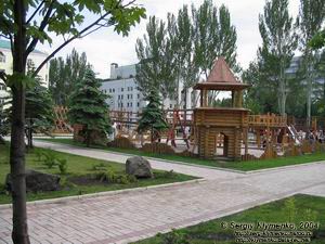 Донецк. На бульваре Пушкина
