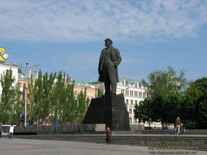 Фото Донецка. Памятник В. И. Ленину (Ульянову)