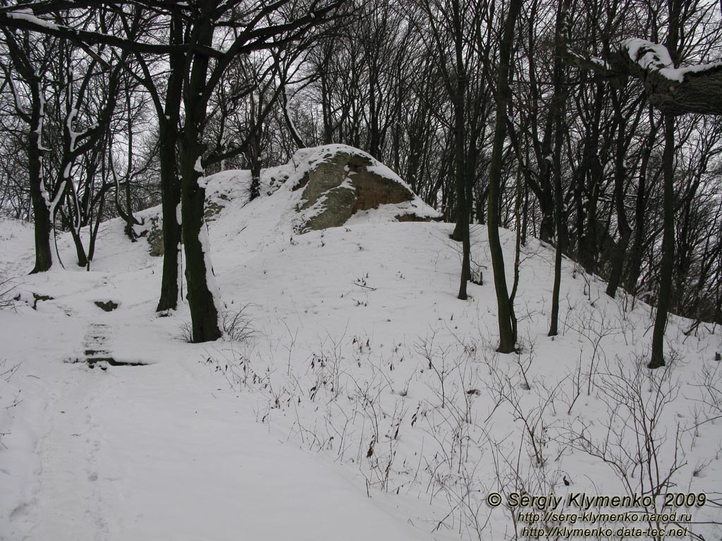 Галич. Фото. Бывшие оборонительные валы Галицкого замка.