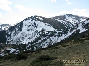 Фото Карпат. Южнее Говерлы - Брецкул.
