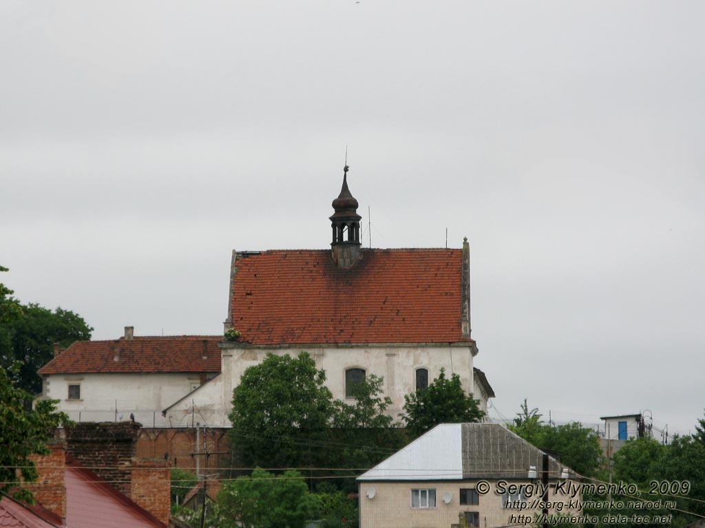 Тернопольщина. Бережаны. Фото. Монастырский комплекс оо. Бернардинив, 1630 год.