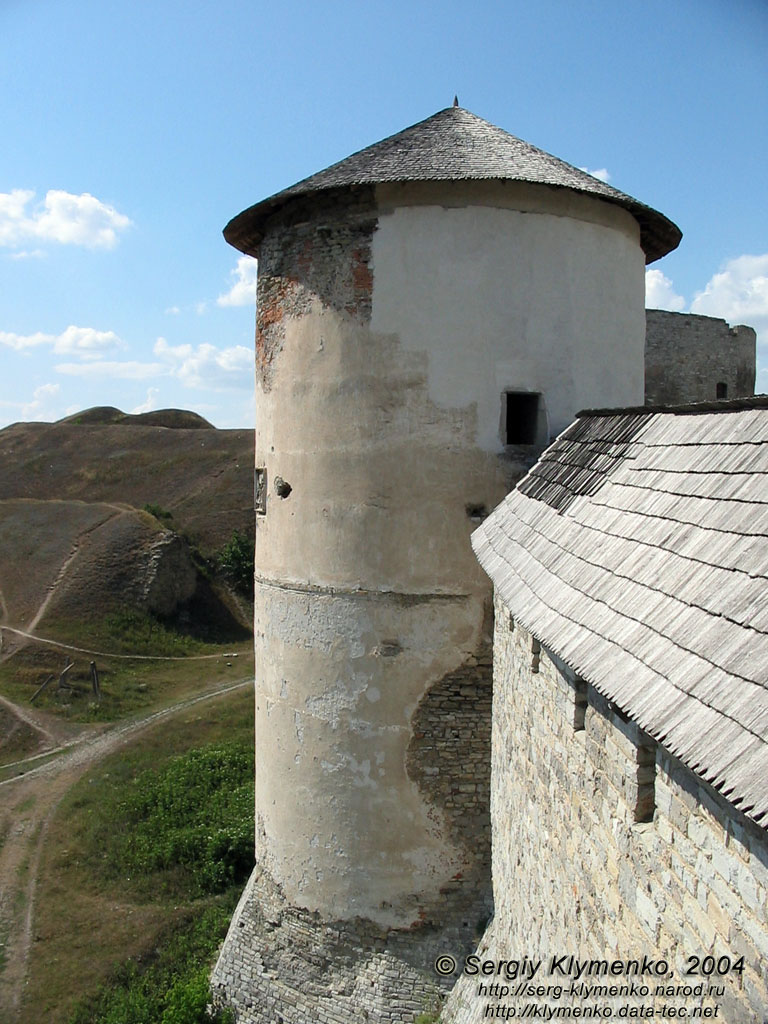 Каменец-Подольский. Фото. Старый Замок. Ляшская (Белая) башня. Вид из башни Тенчинская.