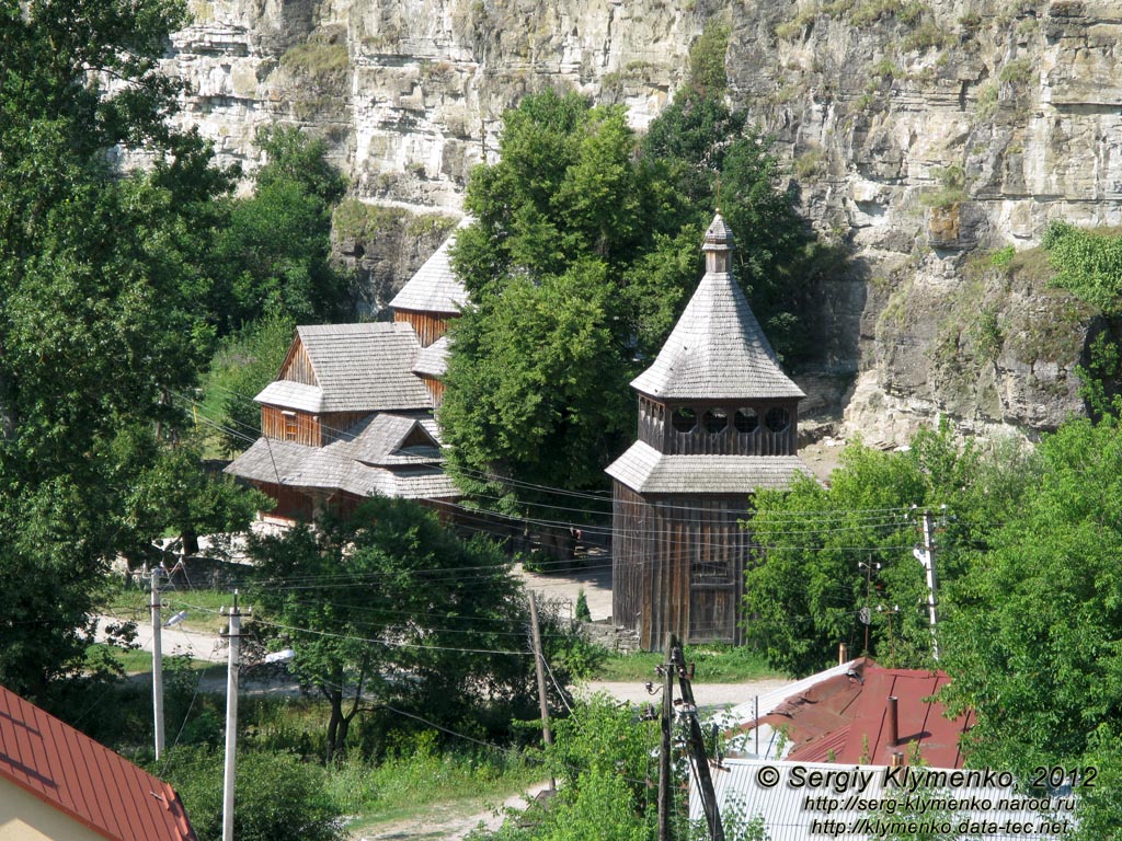 Каменец-Подольский. Фото. Здвиженская церковь, 1799 год. Вид c крепостного моста.