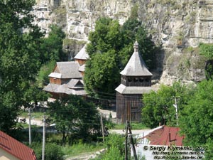 Каменец-Подольский. Фото. Здвиженская церковь, 1799 год. Вид c крепостного моста.