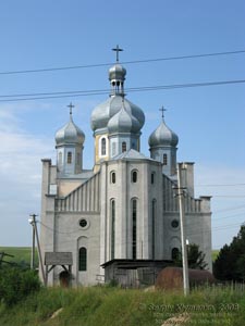 Коропец, Тернопольская область. Фото. Церковь св. Николая (2002 год).