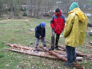 Фото Карпат, Черный Черемош. В нашем базовом лагере в районе селения Топильче.