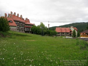 Львовская область. Славское. Фото. На территории гостиницы «Жемчужина Карпат».