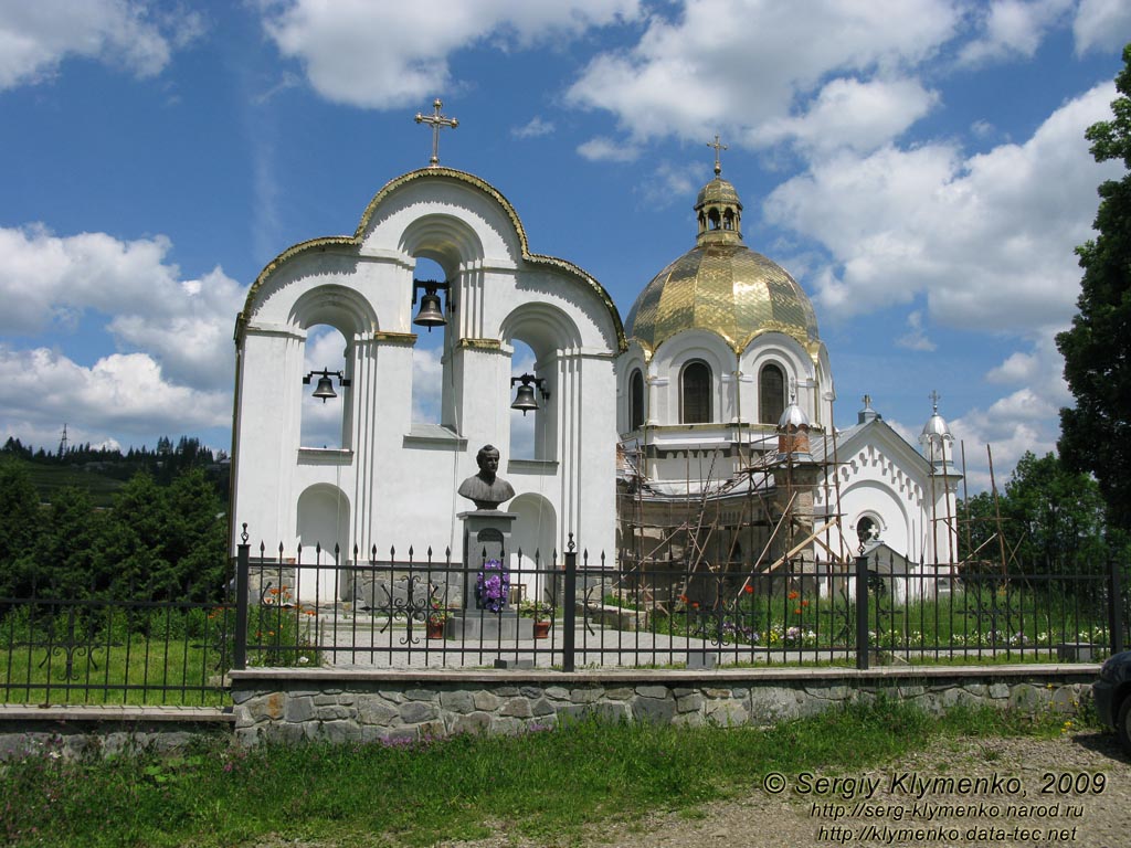Львовская область. Славское. Фото. Церковь Успения Пресвятой Богородицы (1901 год).
