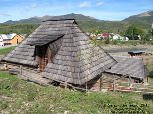 Закарпатская область, Колочава. Фото. Музей-скансен «Старое село».