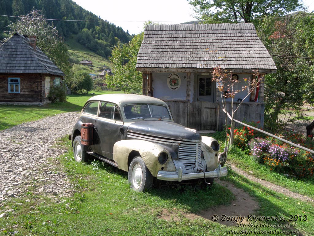 Закарпатская область, Колочава. Фото. Музей-скансен «Старое село». Австро-Венгерская жандармская станция.