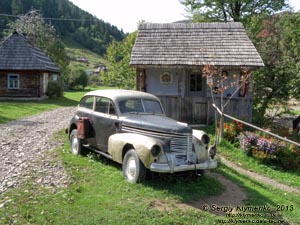Закарпатская область, Колочава. Фото. Музей-скансен «Старое село». Австро-Венгерская жандармская станция.