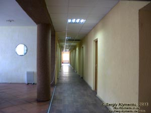 Фото Карпат. Ворохтянская высокогорная учебно-спортивная база «Заросляк». Коридор второго этажа.