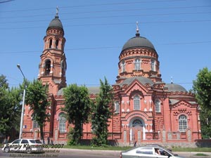 Харьков. Фото. Свято-Озерянская церковь на Холодной горе (памятник архитектуры, 1894–1901 годы), ул. Полтавский шлях 124.