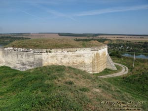Подолье, Черновицкая область. Фото. Юго-восточный бастион Хотинской крепости.