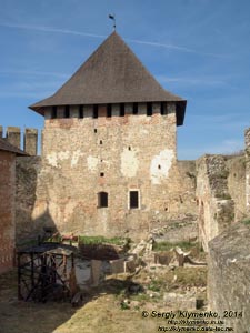 Подолье, Черновицкая область. Фото. Хотинская крепость: Северная башня.