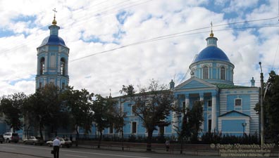 Кировоград. Фото. Греческая церковь (Кафедральный собор Рождества Пресвятой Богородицы), 1805-1812 годы.