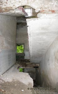 Ровенщина. Клевань. Фото. Замок Чарторыйских, внутри дворцового корпуса.