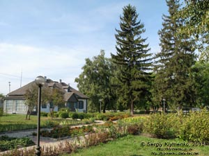 Волынская область, село Колодежно. Фото. Музей-усадьба Леси Украинки. «Серый» («родительский») домик.