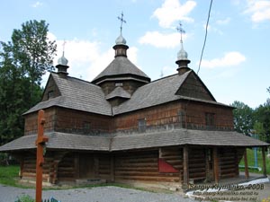 Коломыя, Ивано-Франковская область. Деревянная Спасская церковь /Благовещенская церковь/.