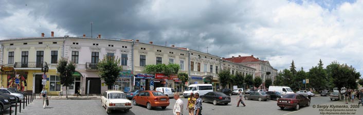 Ивано-Франковская область, город Коломыя. Площадь Возрождения.
