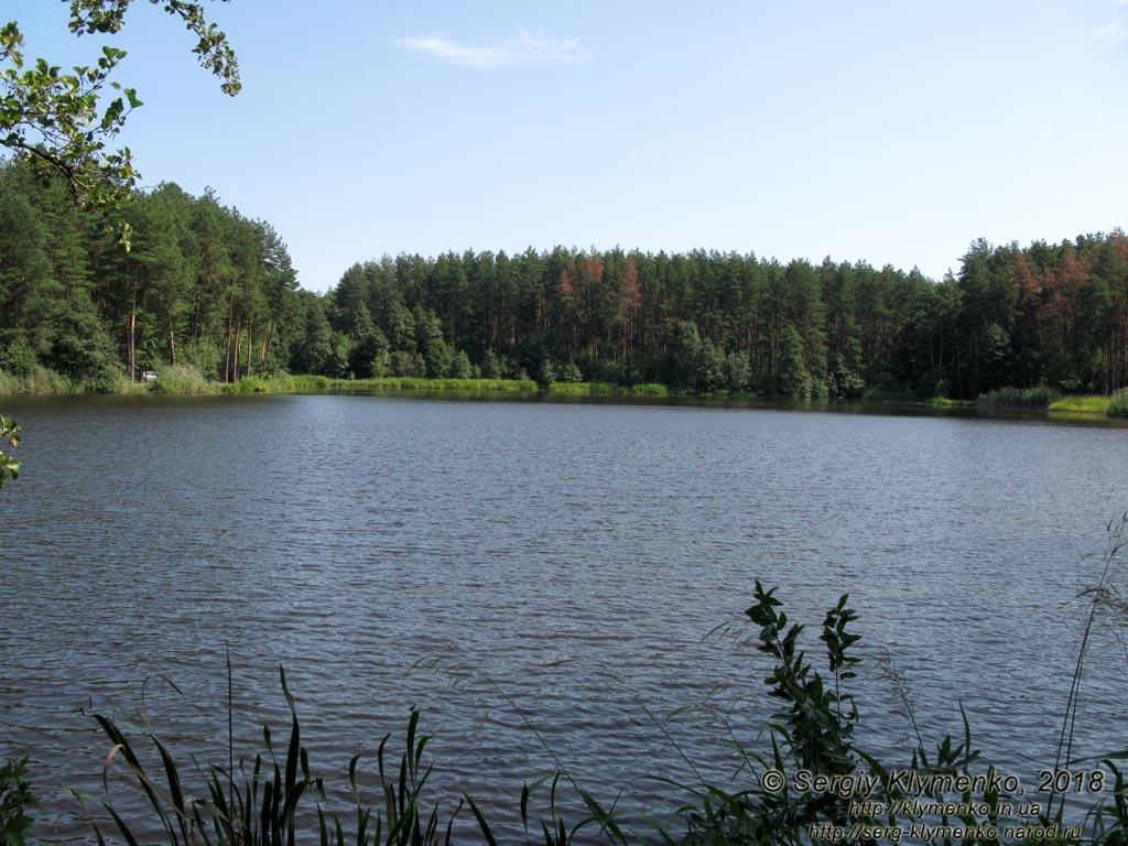 Коростышев (Житомирская область). Фото. Коростышевское озеро («Первое озеро»).