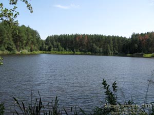 Коростышев (Житомирская область). Фото. Коростышевское озеро («Первое озеро»).