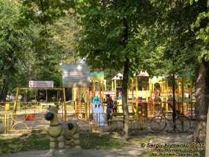 Волынская область, город Ковель. Фото. В Центральном парке имени Леси Украинки.