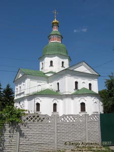 Черниговская область. Фото. Козелец. Николаевская церковь (50°54'35"N, 31°06'21"E). Памятник 1781-1784 годов.
