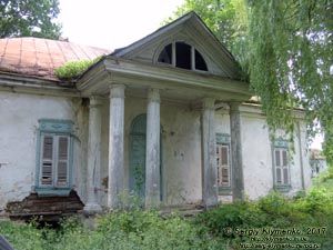 Черниговская область. Фото. Козелец. Усадьба В. Г. Дараган «Покорщина» (50°54'03"N, 31°07'30"E). Главное здание.