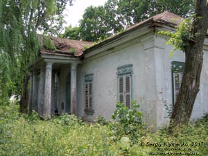 Черниговская область. Фото. Козелец. Усадьба В. Г. Дараган «Покорщина» (50°54'03"N, 31°07'30"E). Главное здание.