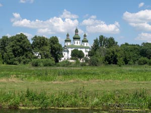 Черниговская область. Фото. Даневский Свято-Георгиевский женский монастырь (50°52'33"N, 31°10'47"E).