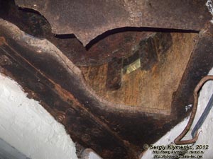 Киевская область, Кременище. Фото. ДОТ №131 (КиУР) изнутри.