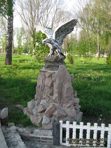 Киевская область, Фастовский район. Село Томашовка. Фото. Бывшая усадьба Хоецких, в парке.
