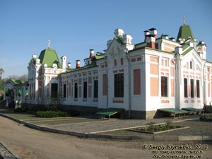 Киевская область, Фастовский район. Село Томашовка. Фото. Бывший дворец Хоецких.
