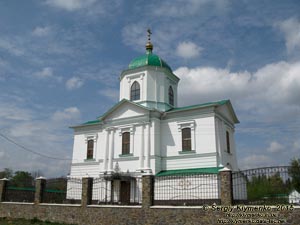 Киевская область. Рудое Село. Фото. Свято-Троицкий храм с иконой Божьей Матери (49°29'51.10"N, 29°42'06.00"E). Строительство церкви закончили в 1841 году.