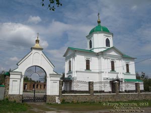Киевская область. Рудое Село. Фото. Свято-Троицкий храм с иконой Божьей Матери (49°29'51.10"N, 29°42'06.00"E). Строительство церкви закончили в 1841 году.