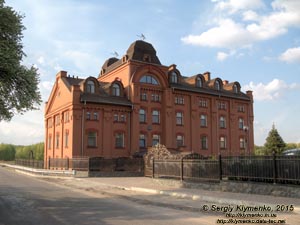 Киевская область. Село Синява. Фото. Водяная мельница, построенная на реке Рось в начале XIX века и перестроенная в 1904 году.