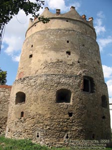 Хмельницкая область. Летичев. Фото. Круглая башня замка (XVI-XVII века).