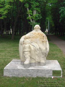 Черниговская область. Фото. Любеч. Памятник Добрыне Никитичу (51°42'17.50"N, 30°39'25.00"E).