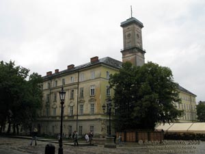 Львов. Фото. Площадь Рынок. Ратуша.
