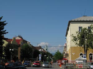 Закарпатская область. Мукачево. Фото. На углу улиц Пушкина и И. Фёдорова.