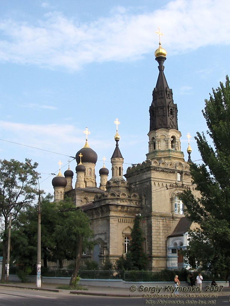 Николаев. Фото. Храм Касперовской Иконы Божьей Матери (ул. Садовая, 12).