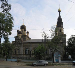 Николаев. Фото. Храм Касперовской Иконы Божьей Матери (ул. Садовая, 12).