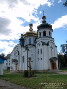 Ивано-Франковская область, город Надворная. Фото. Храм св. Владимира Великого (УПЦ КП).